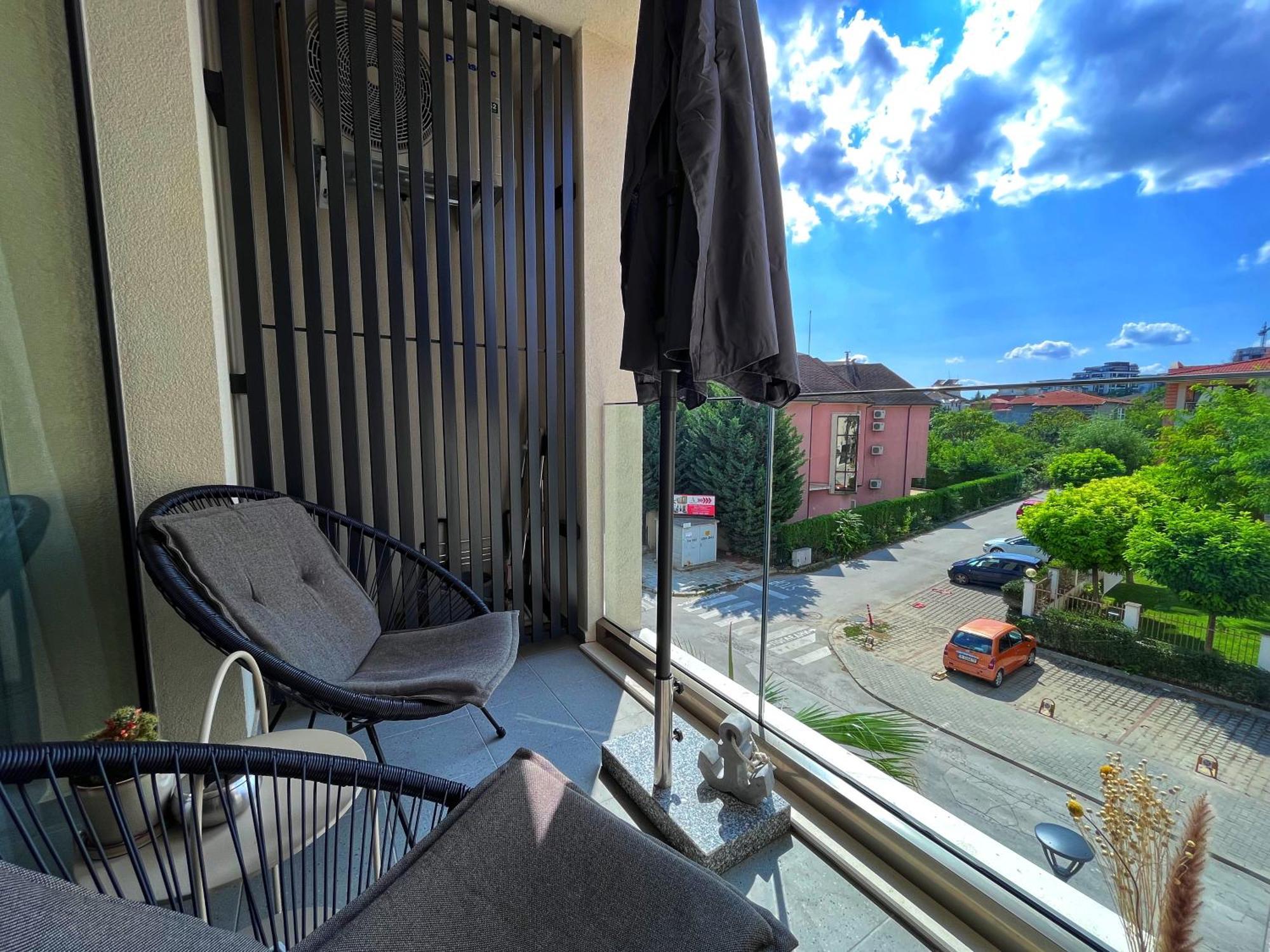 Azur Alegria Studio - Free Parking & Pool Sweti Konstantin i Sweta Elena Zewnętrze zdjęcie